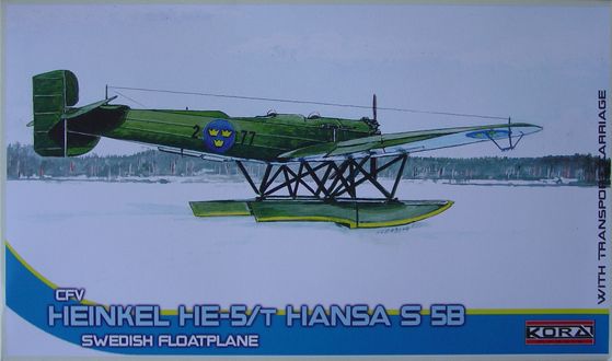 Heinkel He-5t/S 5B "Hansa" Swedish recce floatplane